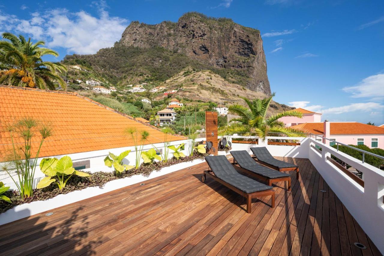 Madeira Surf Camp Pansiyon Porto Da Cruz Dış mekan fotoğraf