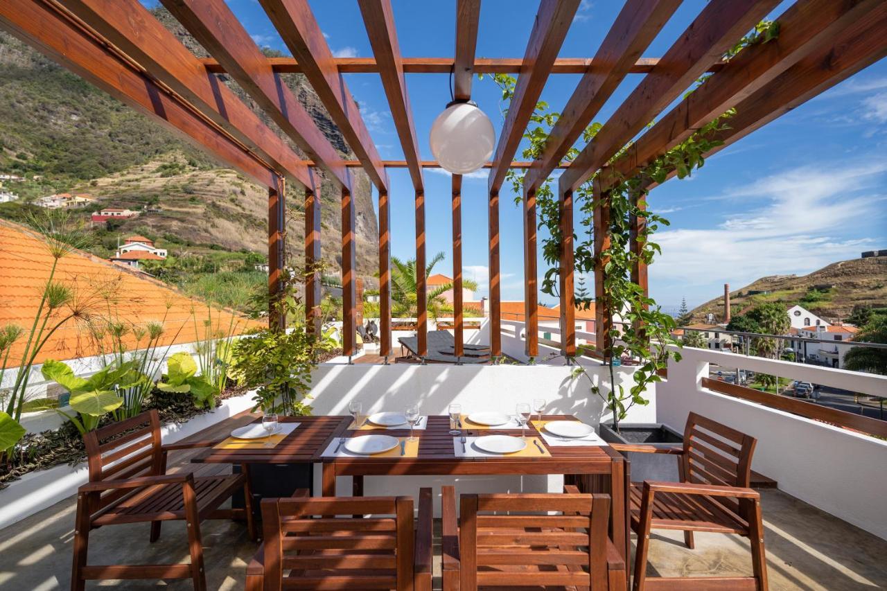 Madeira Surf Camp Pansiyon Porto Da Cruz Dış mekan fotoğraf